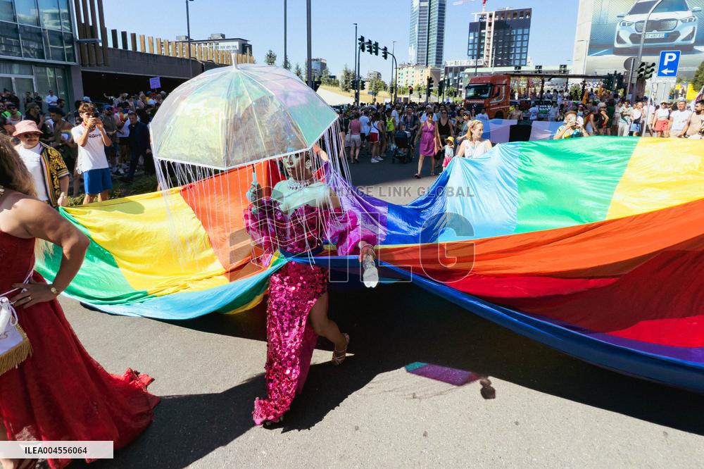 Milano Pride 2025 parade - Italy