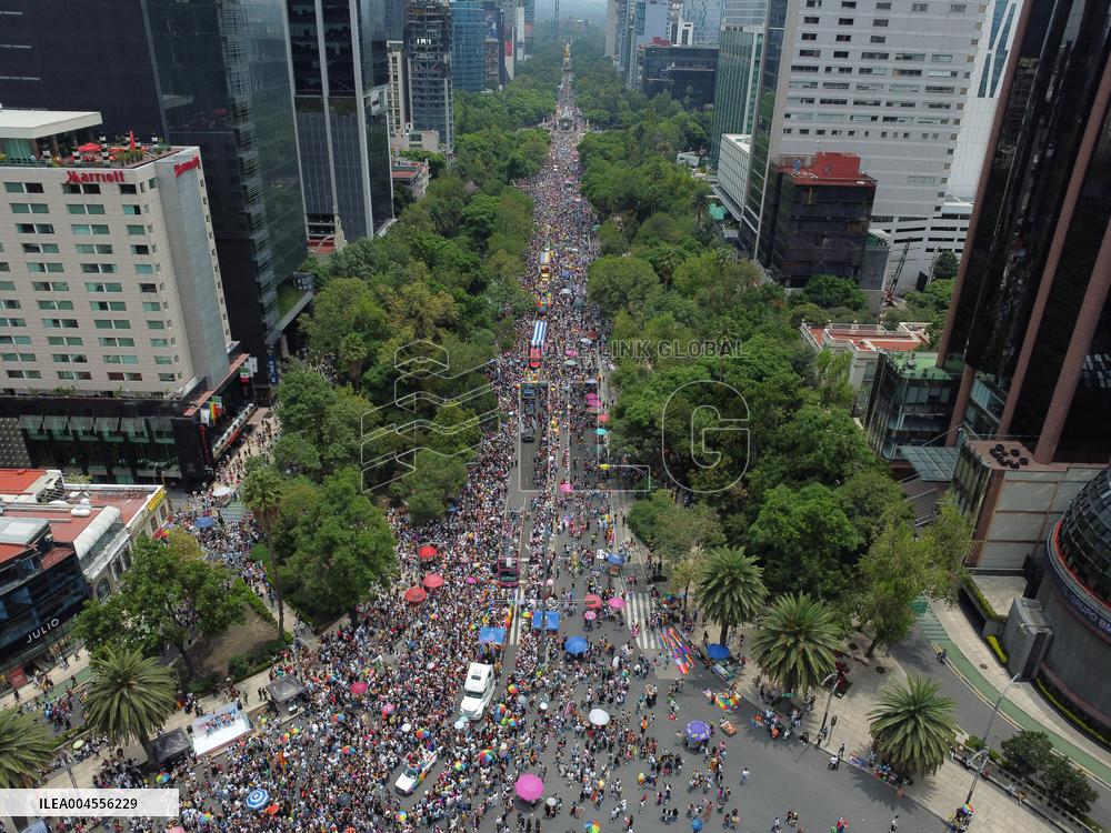 47th Annual Pride Parade Celebration in Mexico