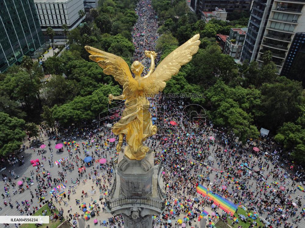 47th Annual Pride Parade Celebration in Mexico