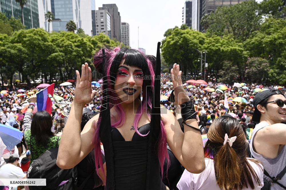 47th Annual Pride Parade Celebration in Mexico