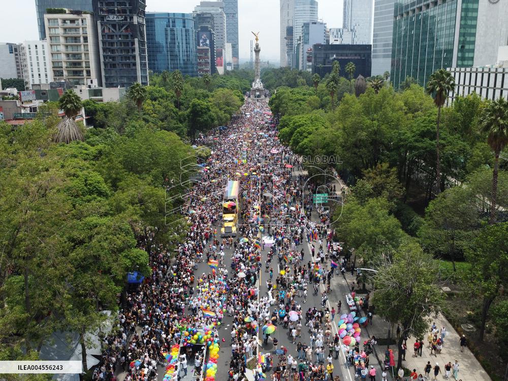 47th Annual Pride Parade Celebration in Mexico