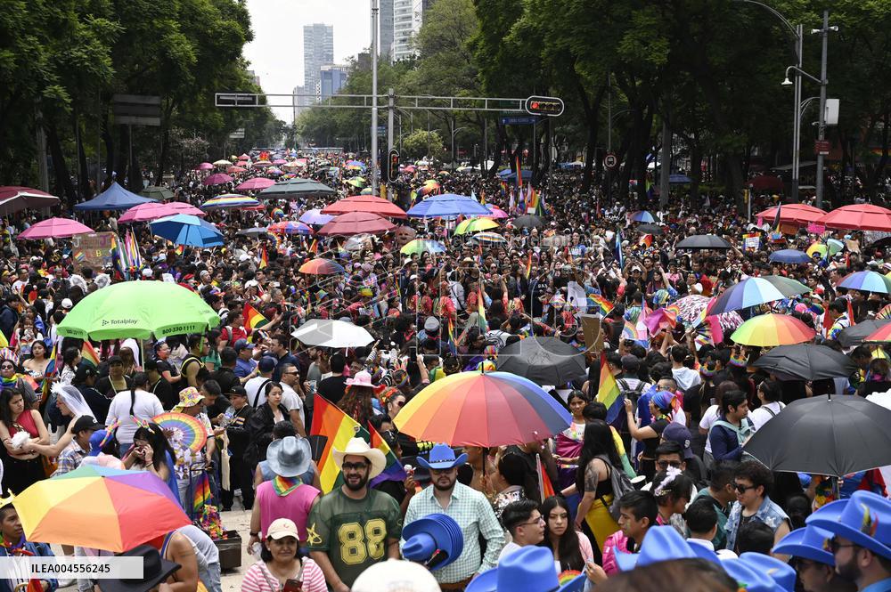 47th Annual Pride Parade Celebration in Mexico