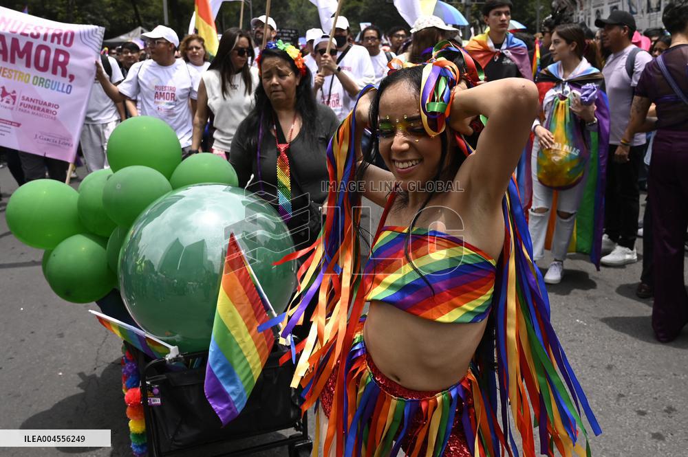 47th Annual Pride Parade Celebration in Mexico