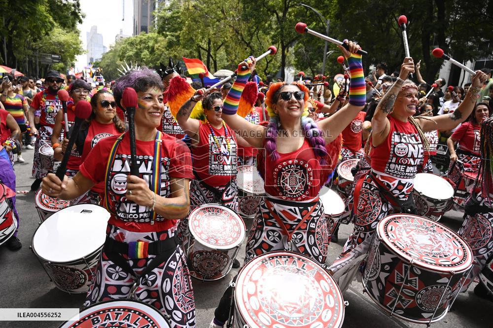 47th Annual Pride Parade Celebration in Mexico