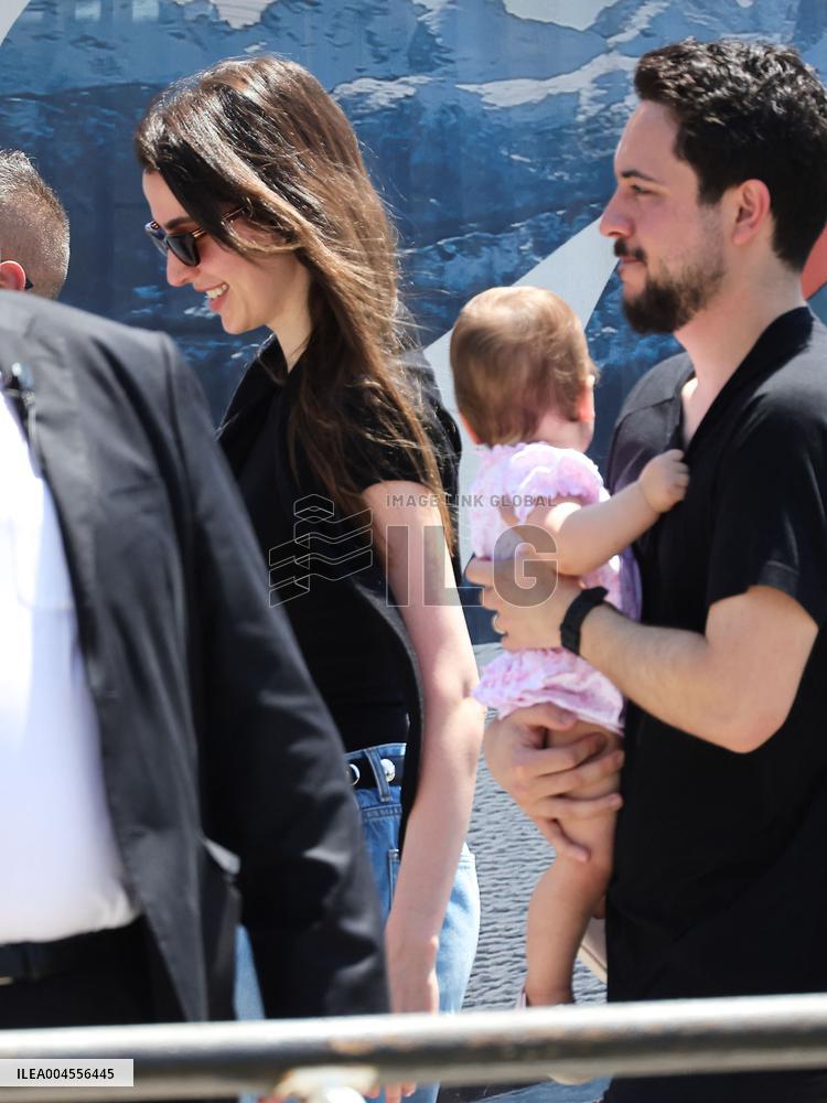 The Bezos Wedding - Prince Hussein and Princess Rajwa Al Hussein Departure