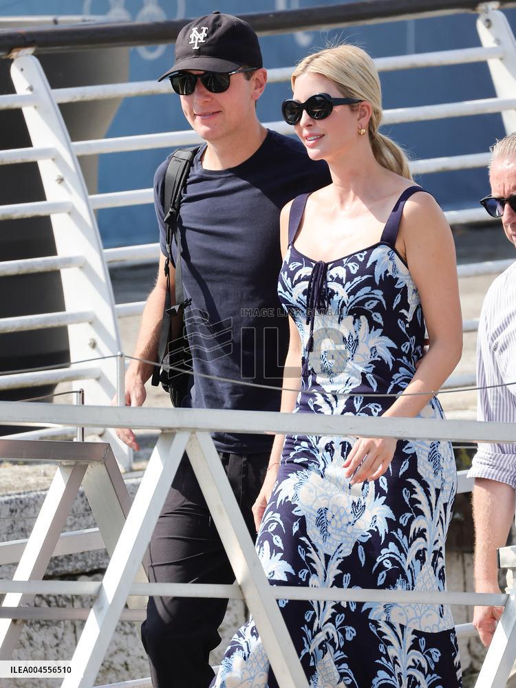 The Bezos Wedding - Ivanka Trump Departure