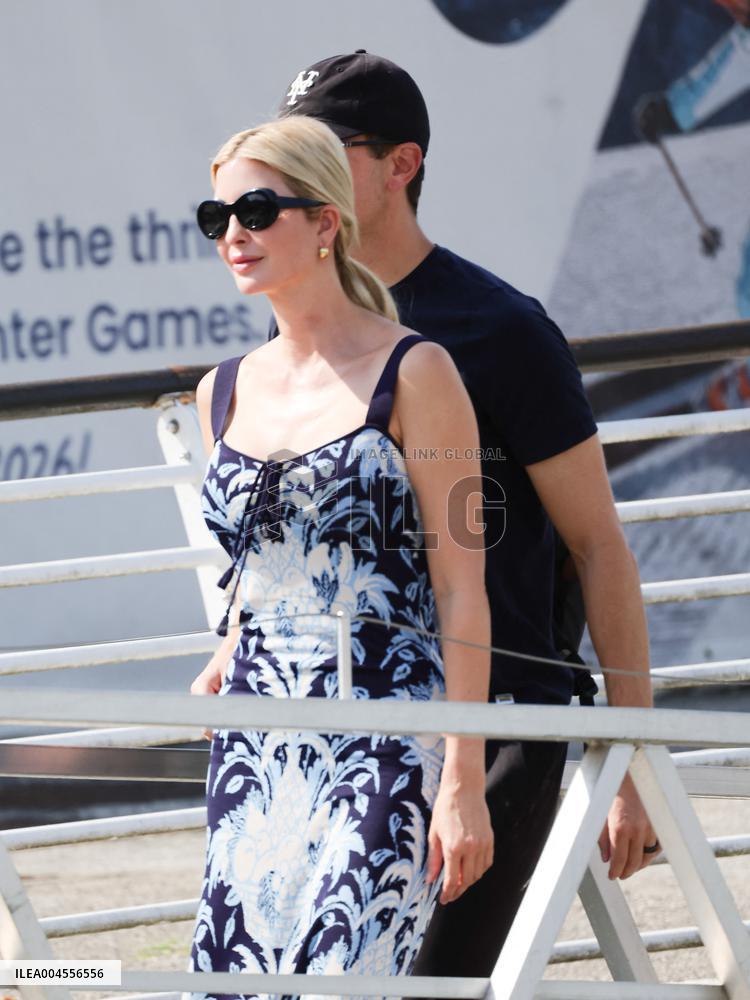 The Bezos Wedding - Ivanka Trump Departure