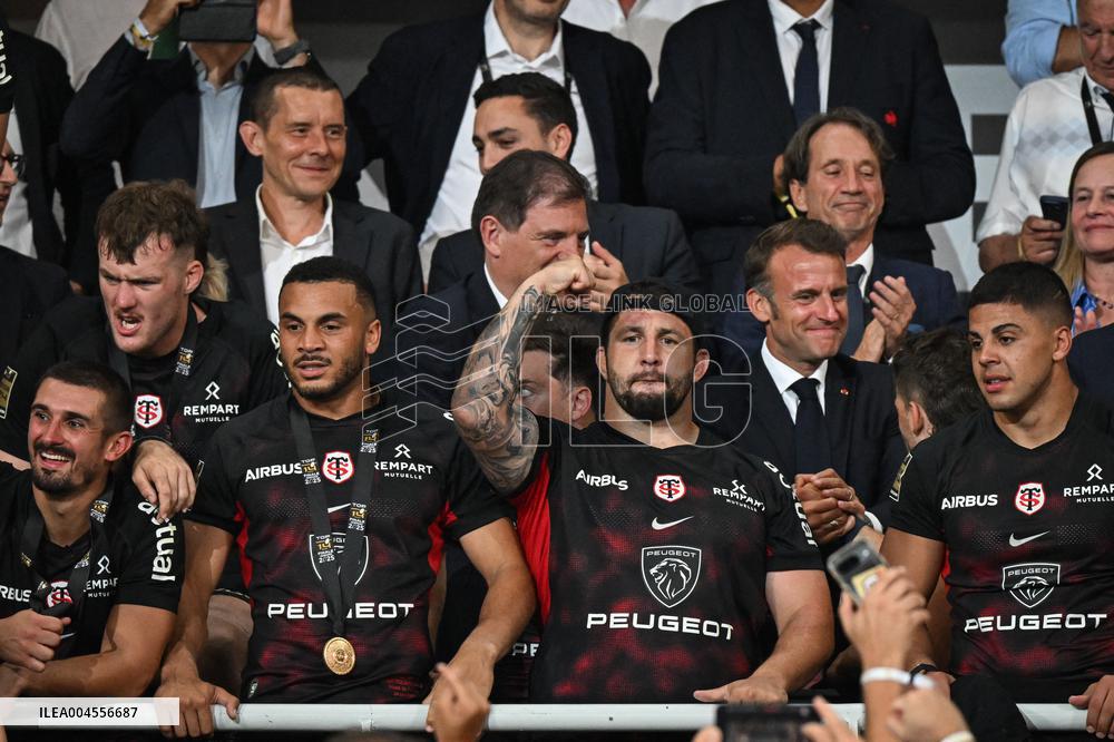 Top 14 final - Stade Toulousain vs UBB Bordeaux - celebration - FA