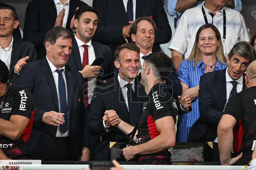 Top 14 final - Stade Toulousain vs UBB Bordeaux - celebration - FA