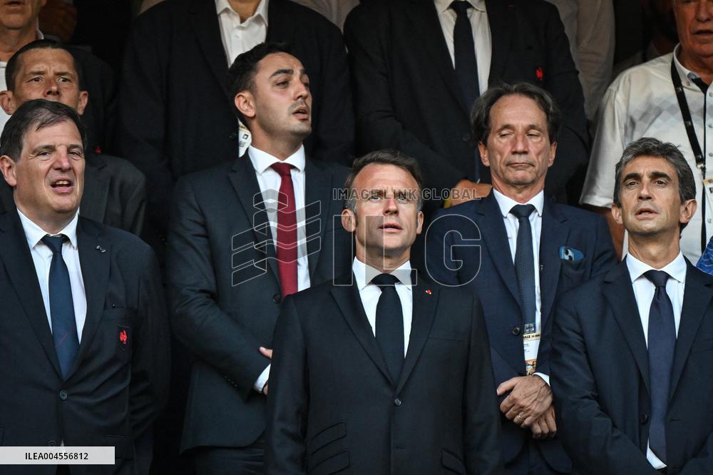 Top 14 final - Stade Toulousain vs UBB Bordeaux - Celebrities - FA
