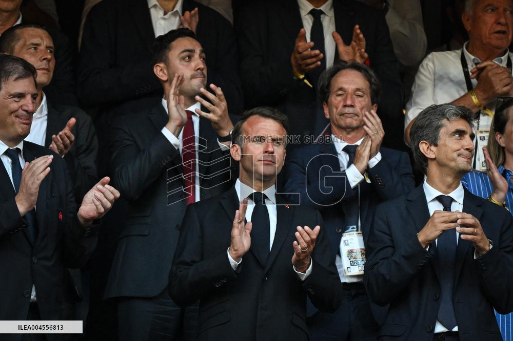 Top 14 final - Stade Toulousain vs UBB Bordeaux - Celebrities - FA