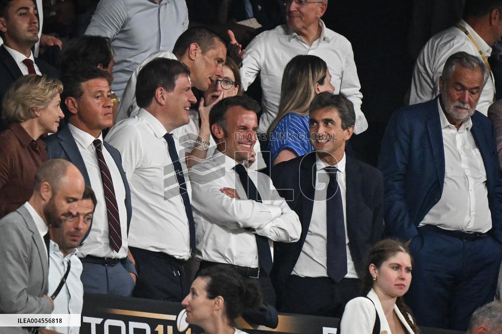 Top 14 final - Stade Toulousain vs UBB Bordeaux - Celebrities - FA