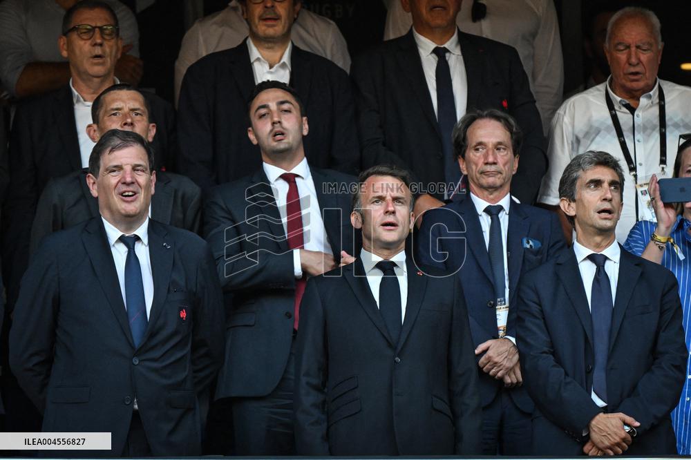 Top 14 final - Stade Toulousain vs UBB Bordeaux - Celebrities - FA