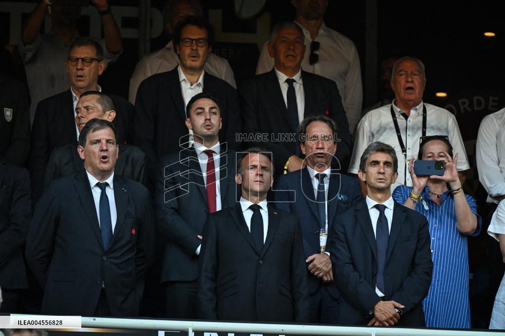 Top 14 final - Stade Toulousain vs UBB Bordeaux - Celebrities - FA