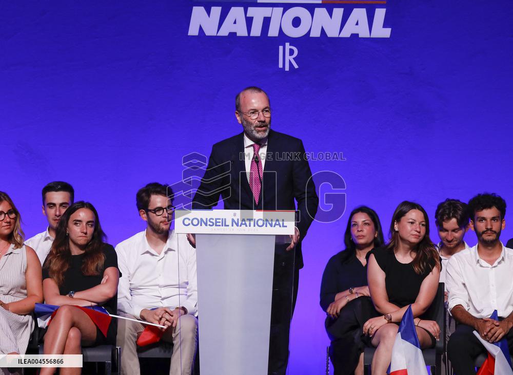 National Council of Republicans (LR) - Paris