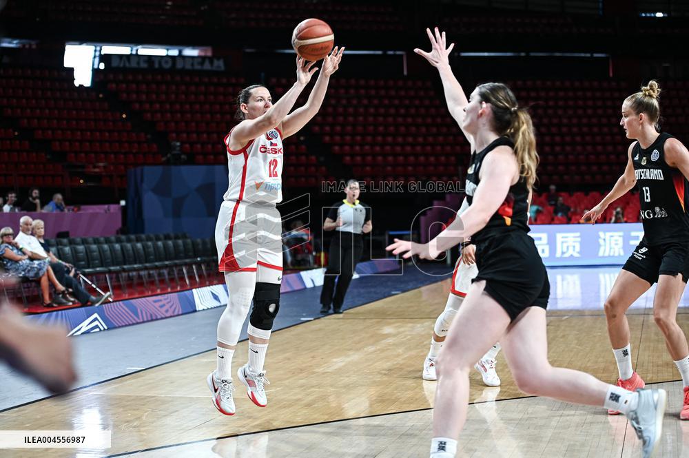 BASKET - Basket Internazionali - FIBA EuroBasket Women - Czechia vs Germany - Classification Game for 5th Place