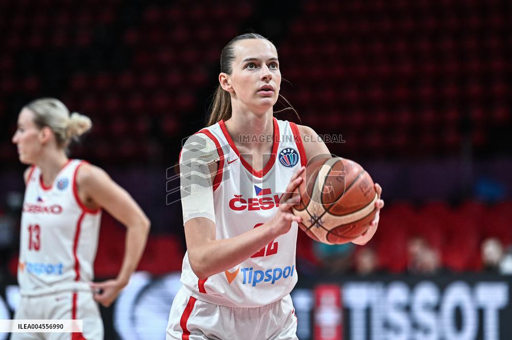 BASKET - Basket Internazionali - FIBA EuroBasket Women - Czechia vs Germany - Classification Game for 5th Place