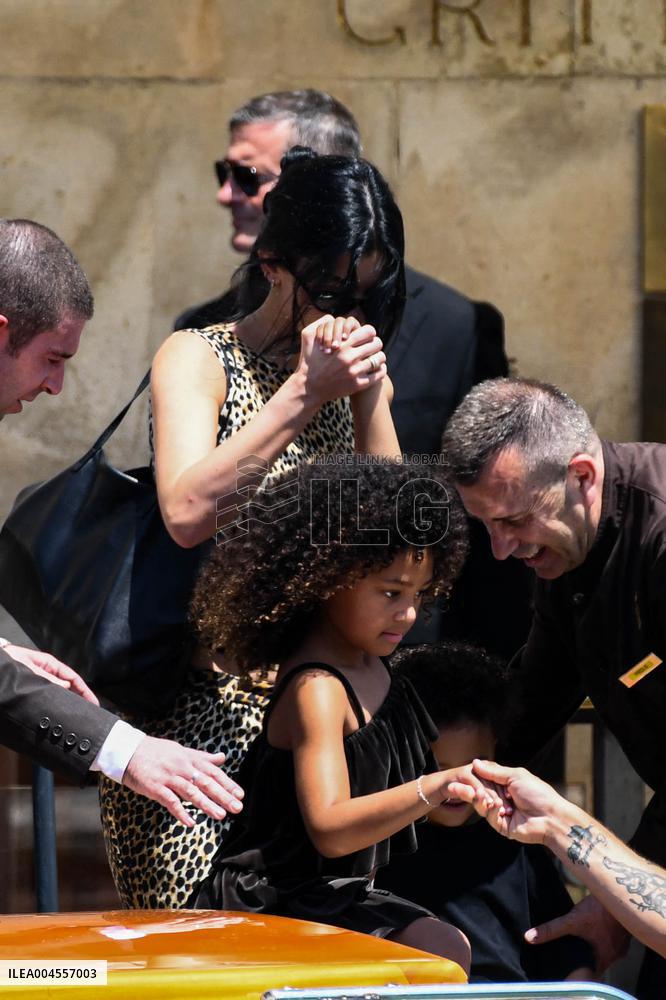 Kylie Jenner leaves her hotel in Venice