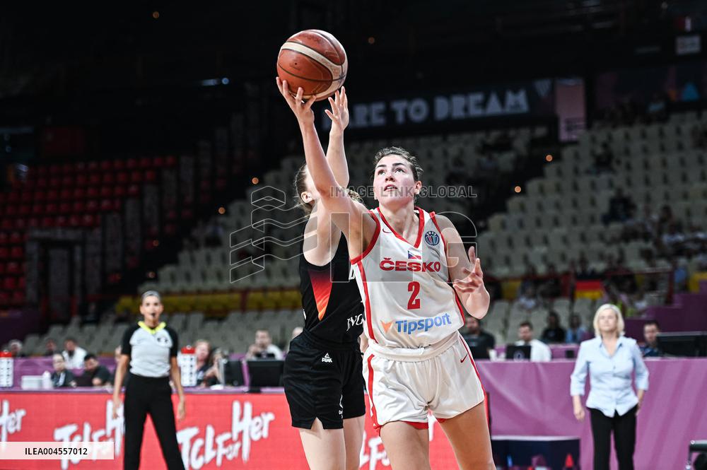 BASKET - Basket Internazionali - FIBA EuroBasket Women - Czechia vs Germany - Classification Game for 5th Place