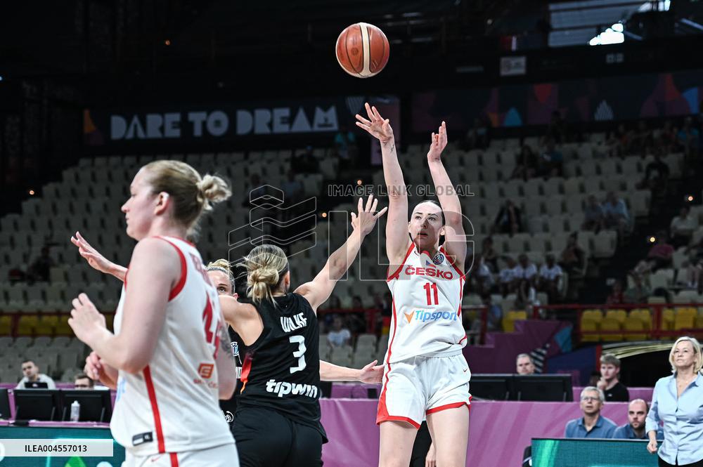 BASKET - Basket Internazionali - FIBA EuroBasket Women - Czechia vs Germany - Classification Game for 5th Place