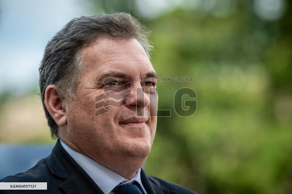 François Bayrou at Inter-Ministerial Committee for the 2030 Olympic - Briancon