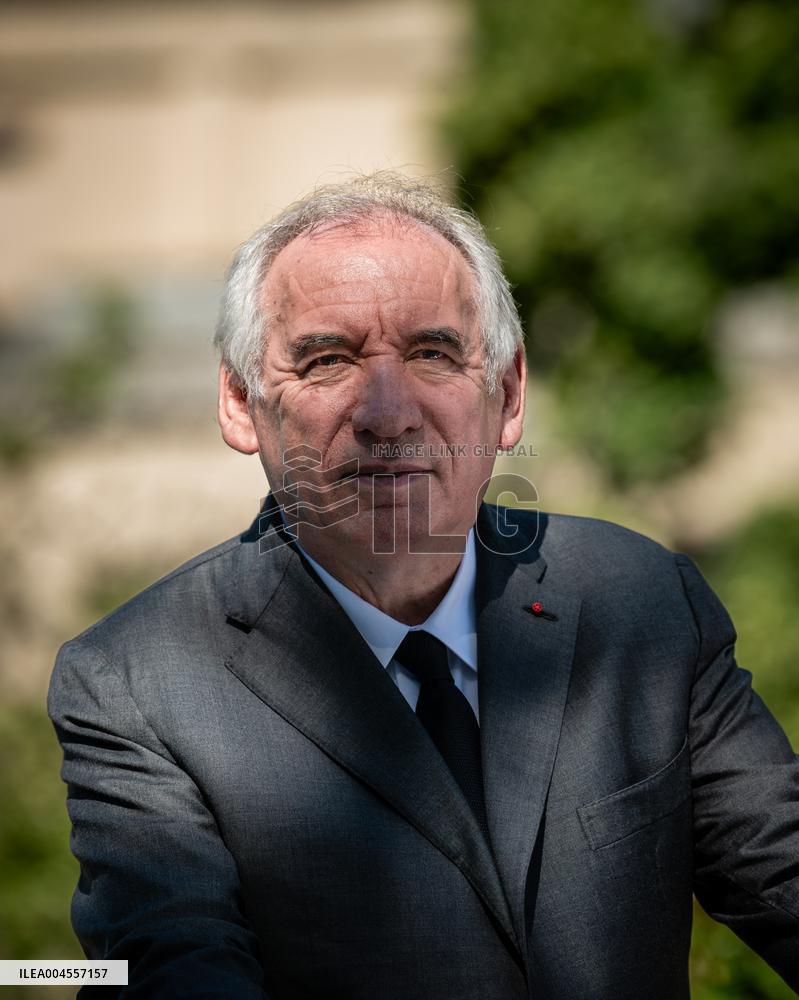 François Bayrou at Inter-Ministerial Committee for the 2030 Olympic - Briancon