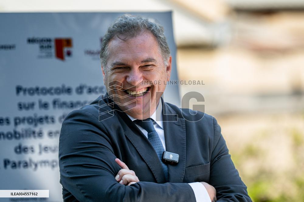 François Bayrou at Inter-Ministerial Committee for the 2030 Olympic - Briancon