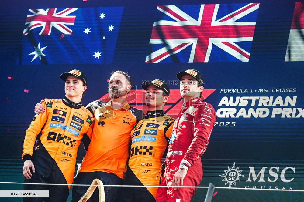 MOTORI - Formula 1 - MSC Cruises Austrian Grand Prix 2025