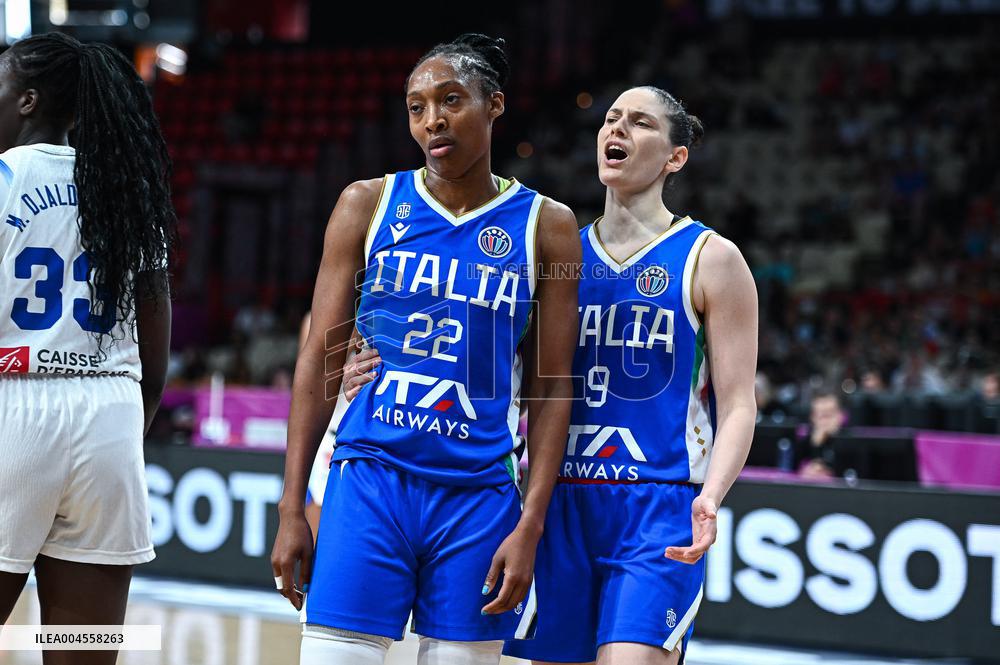 BASKET - Basket Internazionali - FIBA EuroBasket Women - France vs Italy - 3rd Place Game