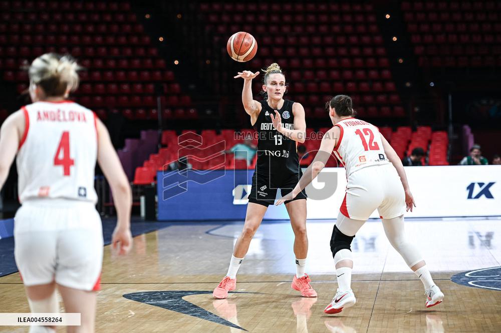 BASKET - Basket Internazionali - FIBA EuroBasket Women - Czechia vs Germany - Classification Game for 5th Place