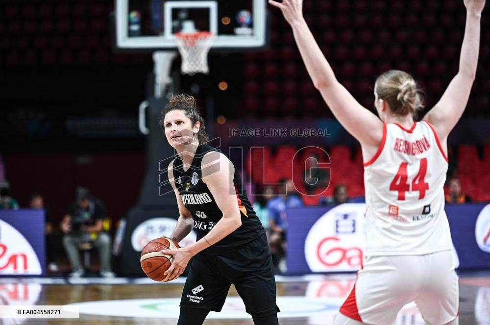 BASKET - Basket Internazionali - FIBA EuroBasket Women - Czechia vs Germany - Classification Game for 5th Place