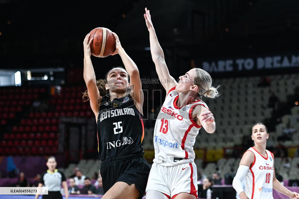 BASKET - Basket Internazionali - FIBA EuroBasket Women - Czechia vs Germany - Classification Game for 5th Place