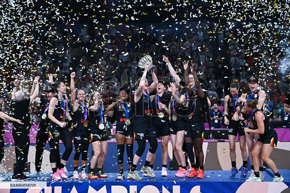 BASKET - Basket Internazionali - FIBA EuroBasket Women - Spain vs Belgium - Final