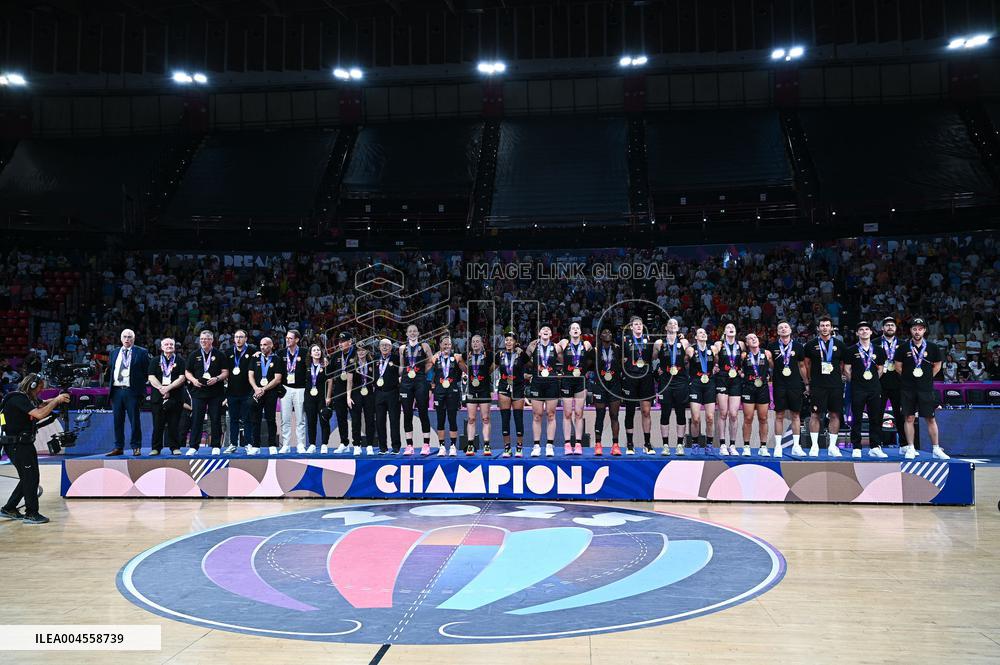 BASKET - Basket Internazionali - FIBA EuroBasket Women - Spain vs Belgium - Final