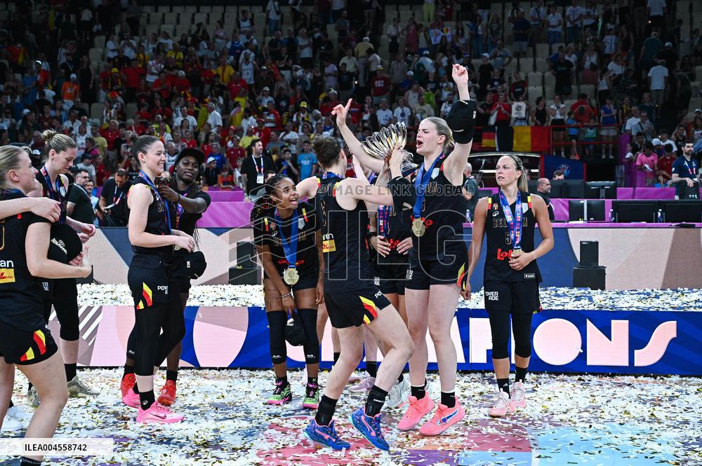 BASKET - Basket Internazionali - FIBA EuroBasket Women - Spain vs Belgium - Final