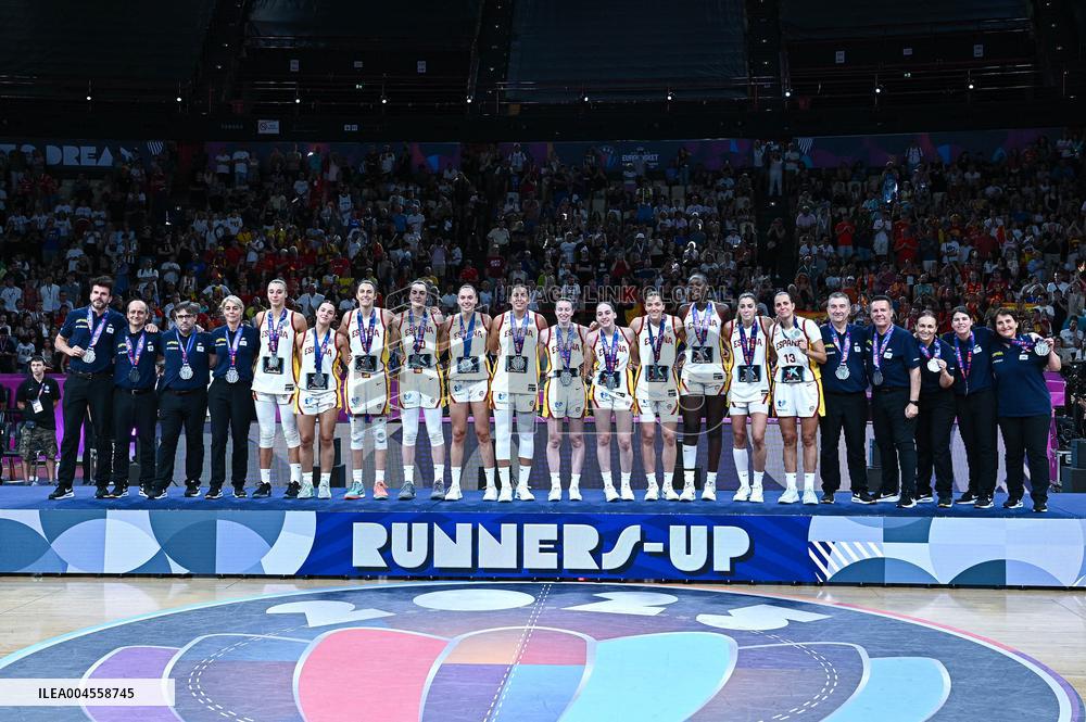 BASKET - Basket Internazionali - FIBA EuroBasket Women - Spain vs Belgium - Final