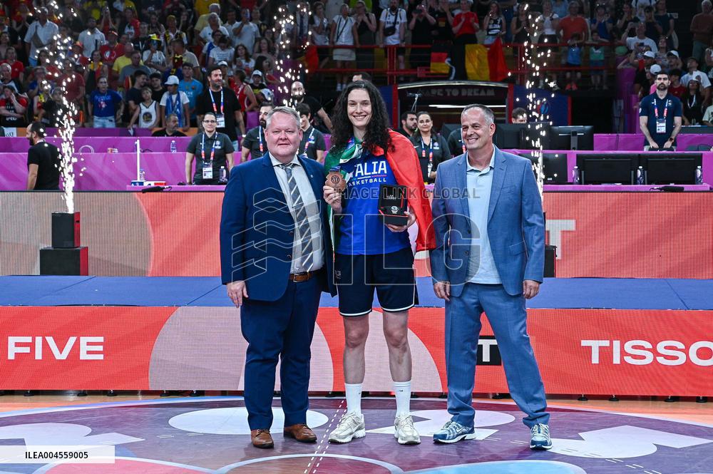 BASKET - Basket Internazionali - FIBA EuroBasket Women - Spain vs Belgium - Final