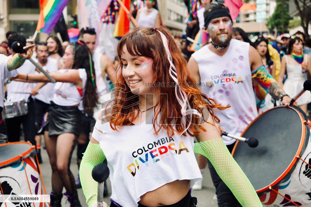 International Pride Parade in Bogota, Colombia