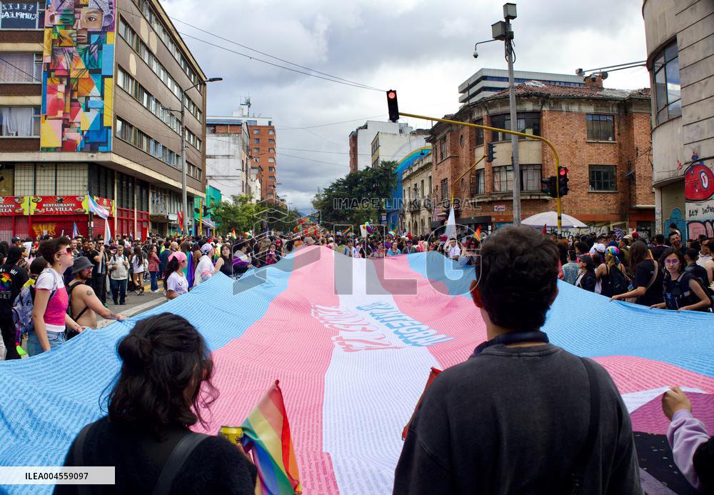 International Pride Parade in Bogota, Colombia