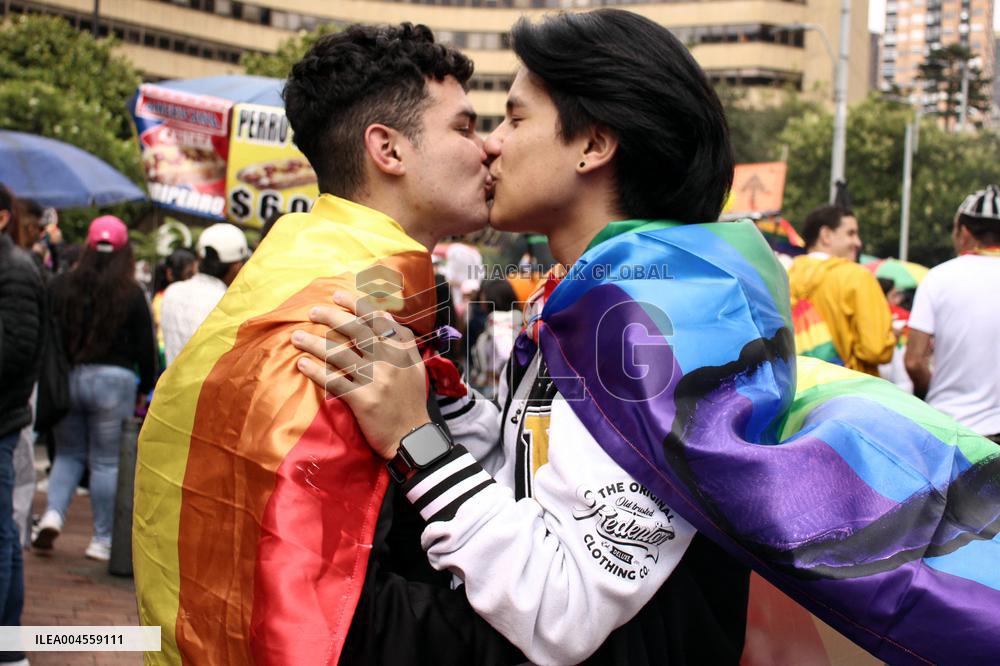 International Pride Parade in Bogota, Colombia