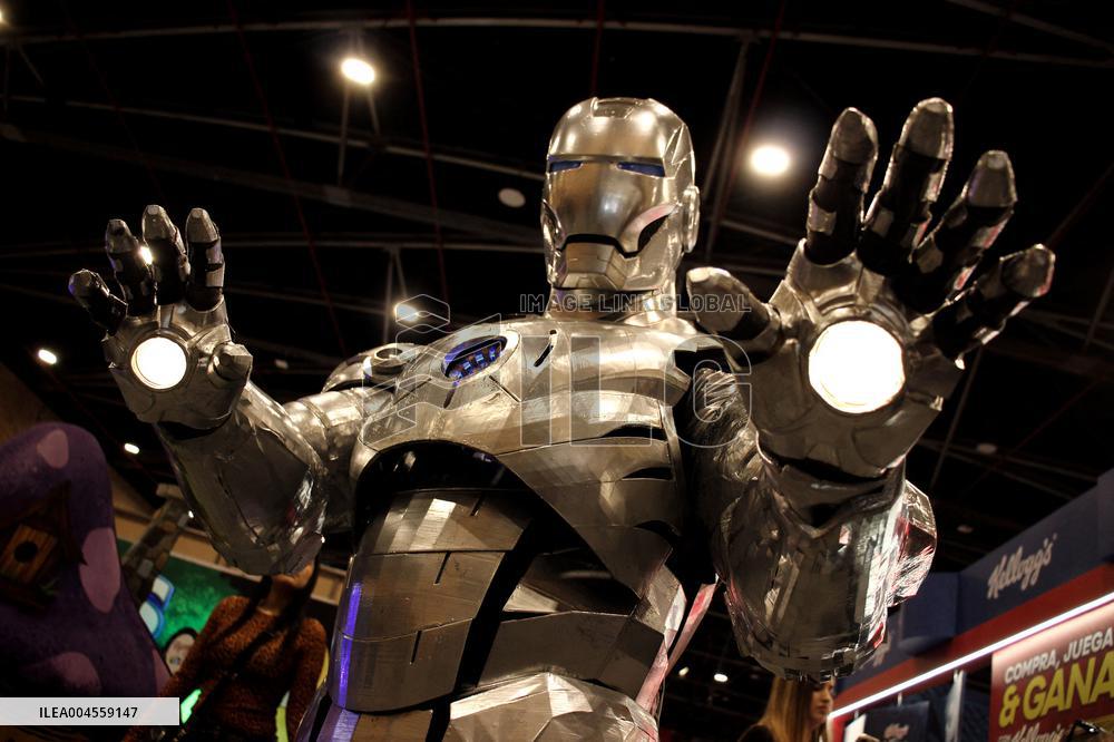 Cosplay and Movie Fans take part during Comicon Bogota 2025