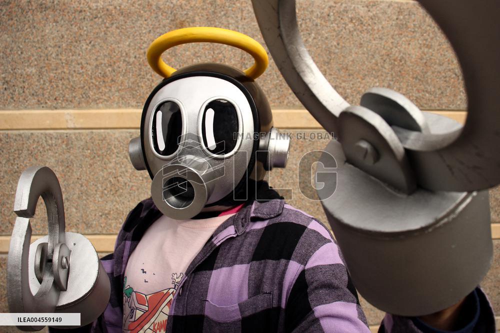 Cosplay and Movie Fans take part during Comicon Bogota 2025