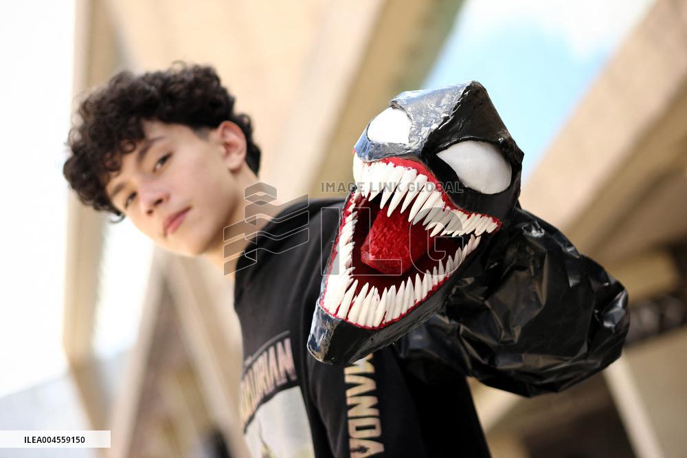 Cosplay and Movie Fans take part during Comicon Bogota 2025