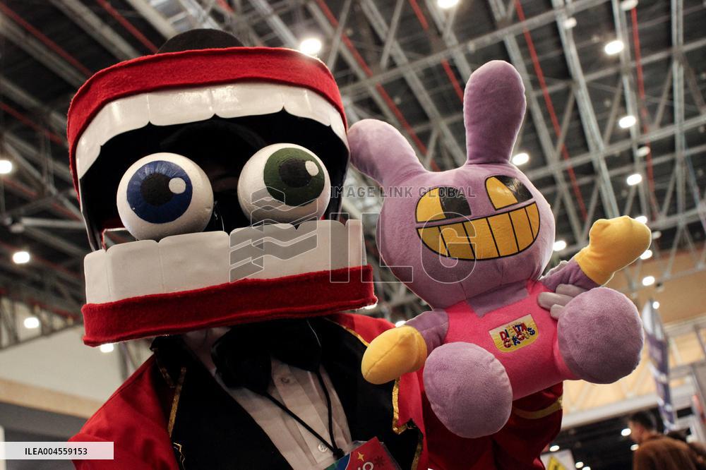Cosplay and Movie Fans take part during Comicon Bogota 2025