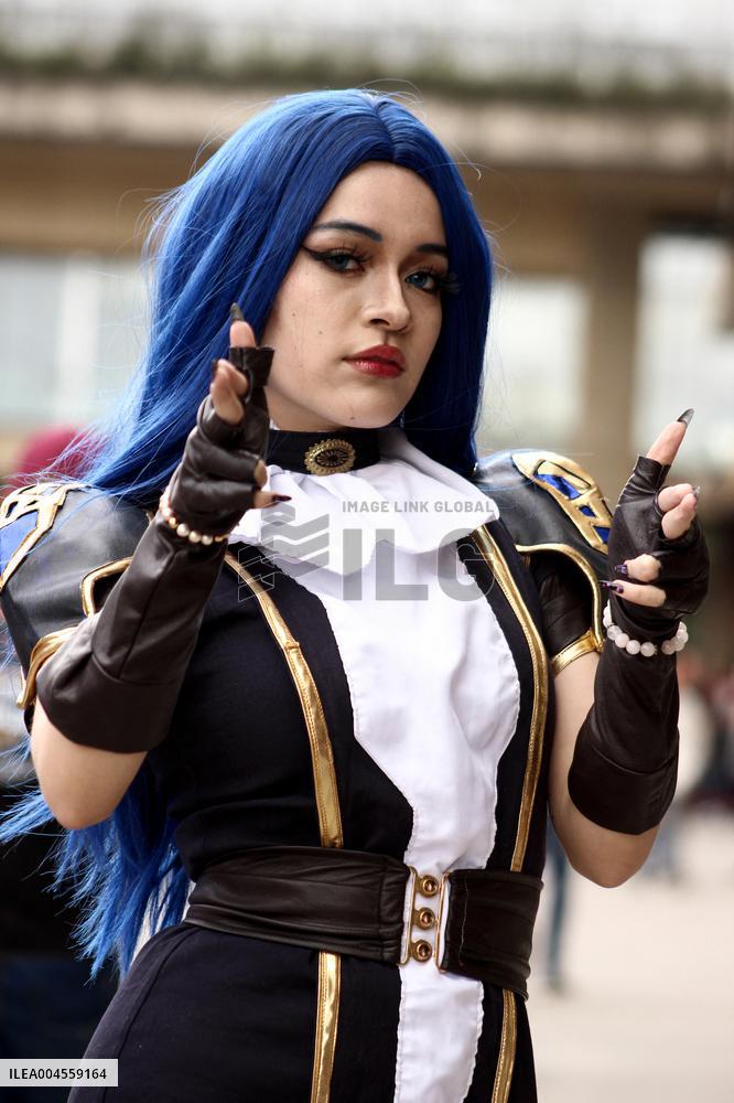 Cosplay and Movie Fans take part during Comicon Bogota 2025