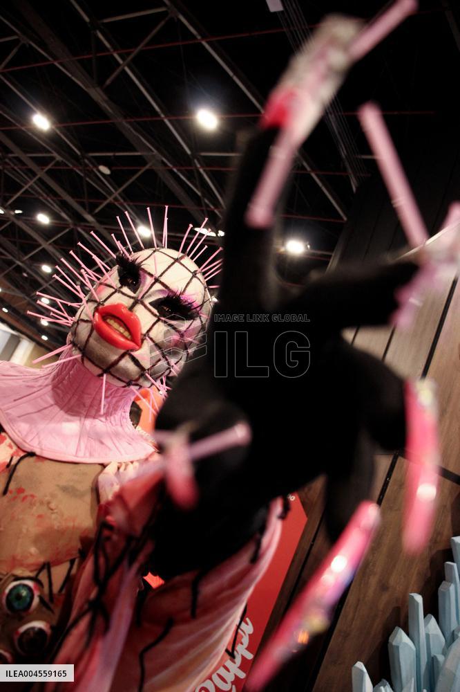 Cosplay and Movie Fans take part during Comicon Bogota 2025