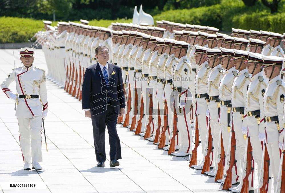 Meeting between Japan PM and SDF senior officials