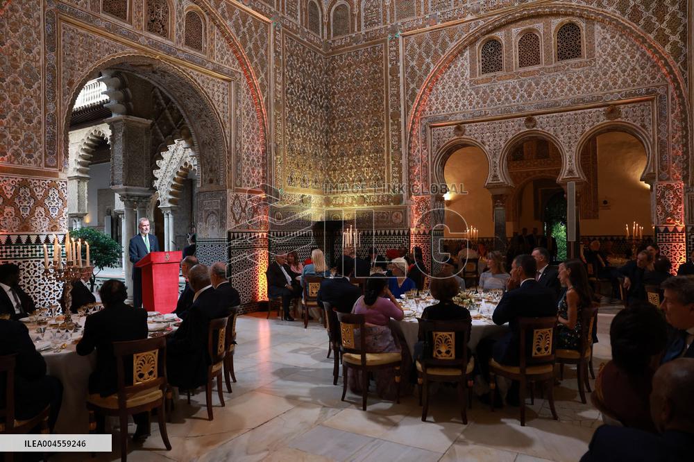 Spanish Royals Host UN Dinner - Seville