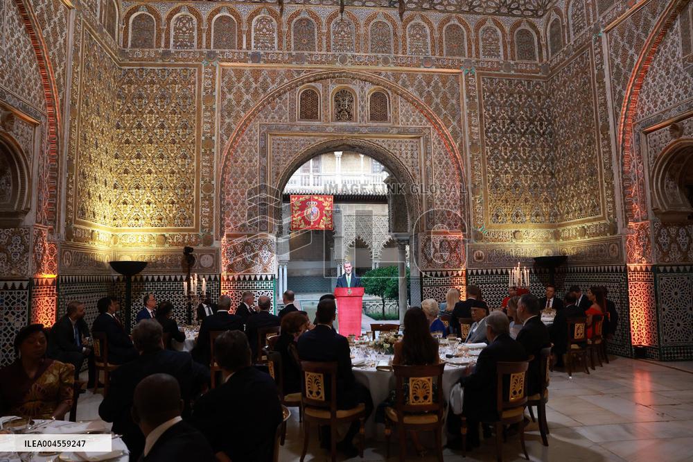 Spanish Royals Host UN Dinner - Seville