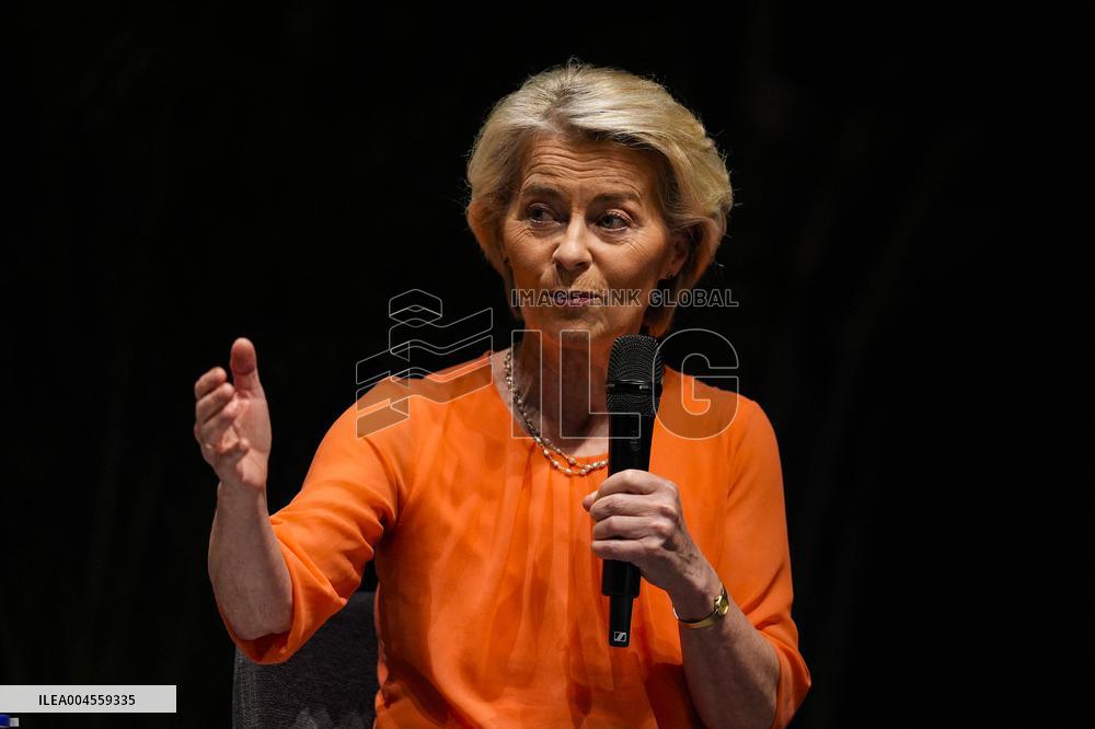 Ursula von der Leyen At Inauguration of the Global Citizen Now Summit - Seville